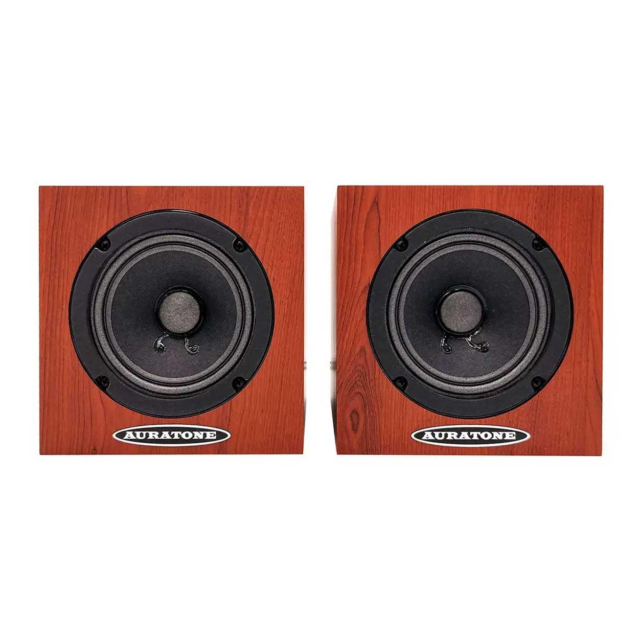 オーラトーン AURATONE 5C スタジオモニター Auratone 5C Active Woodgrain (pair) - Andertons Music Co